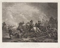 KG 13504
<br/>
Ruiters op rooftocht
<br/>
<em>Basan, Pierre François (1723-1797)</em>